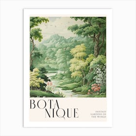 Botanique Fantasy Gardens Of The World 55 Art Print