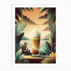 Coffee In The Jungle Art Print