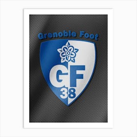 Grenoble Foot 38 Art Print