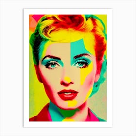 Dido Colourful Pop Art Art Print