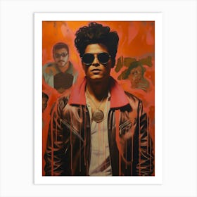 Bruno Mars (1) Art Print