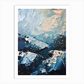 'Blue Wave' 1 Art Print