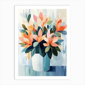 Winter Flowers 16 Art Print