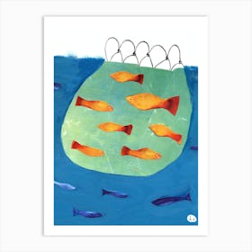 Goldfish Art Print