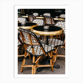 Paris Cafe VII Art Print