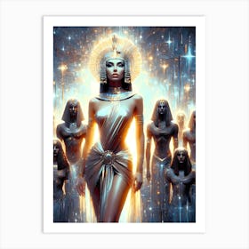 Cleopatra Portrait Artwork 34 Art Print