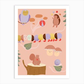 In The Forrest Art Print