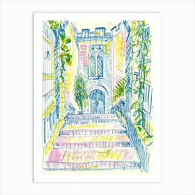 Doors And Gates Collection Fover Castle, Kent 2 Art Print