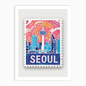 Seoul Art Print