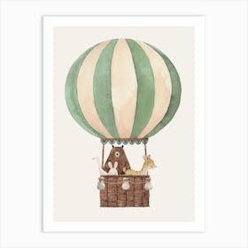 Hot Air Balloon Art Print