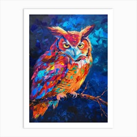 Great Horned Owl Art Print