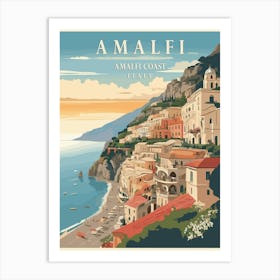 Amalie Coast, Italy Art Print