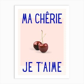 Vintage Cherrie Art Print