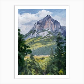 Mountain View 2 Art Print