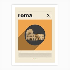 Roma Art Print