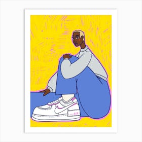 Crep Check Art Print