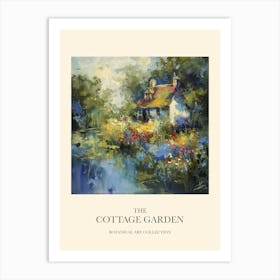 Flower Symphony Cottage Garden Poster 8 Art Print