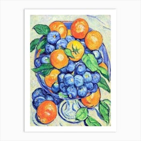 Clementine 1 Vintage Sketch Fruit Art Print