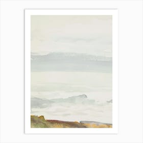 Muted Seascape Art Print