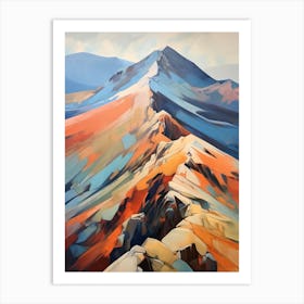 Helvellyn England 2 Mountain Painting Art Print