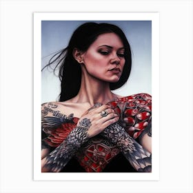 Love Within - Tattooed Love xo Art Print