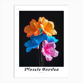 Bright Inflatable Flowers Poster Bougainvillea 1 Art Print