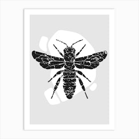 Minimalist Bee Art Print