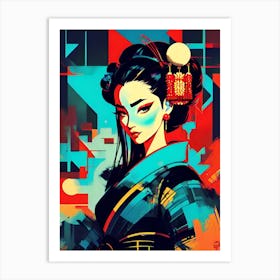 Geisha 84 Art Print