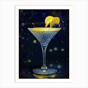 Corpse Reviver #1 2 Cocktail Poster Art Print