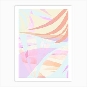 Tropical doodles Art Print