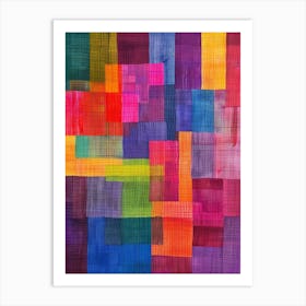 Squares 5 Art Print