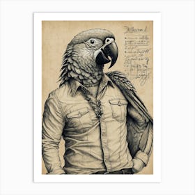 Parrot 1 Art Print