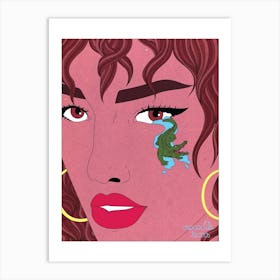 Crocodile Tears Art Print