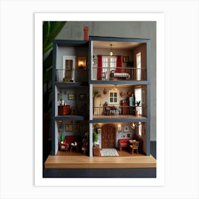 Miniature Doll House 2 Art Print