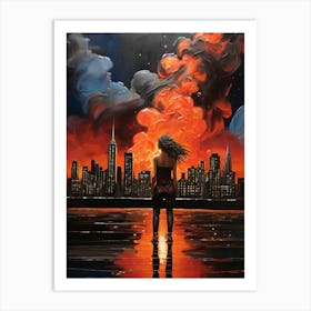 Cityscape Art Print