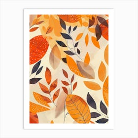 Autumn Leaves 54 Art Print