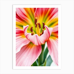 Pink Tulip Art Print