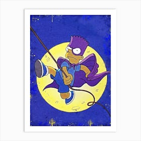 Simpsons 1 Art Print