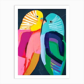 Lovebirds 2 Art Print