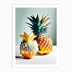 Pineapplesgeo Art Print