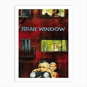 Rear Window (1954) Art Print