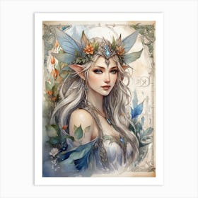 Cute Fairie Art Print