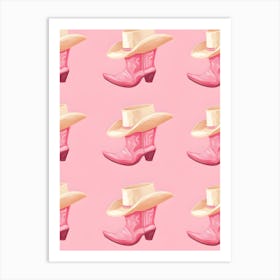 Cowboy Boots Art Print