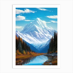 Mountain Landscape 7 Art Print