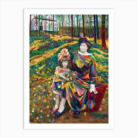 Mother And Child'' Art Print