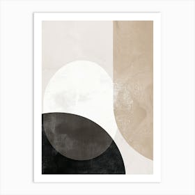 Grounded Silence Minimalist Style Art Print