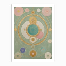 Serendipitous Circles Art Print