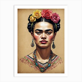 Frida Kahlo Art Print