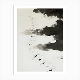 Birds In Flight Art Print