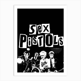 Sex Pistols band music 1 Art Print